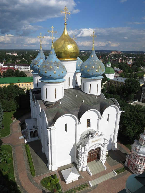 Троице-Сергиева Лавра. Собор Успения Пресвятой Богородицы, Сергиев Посад (Сергиево-Посадский городской округ, Московская область). фасады