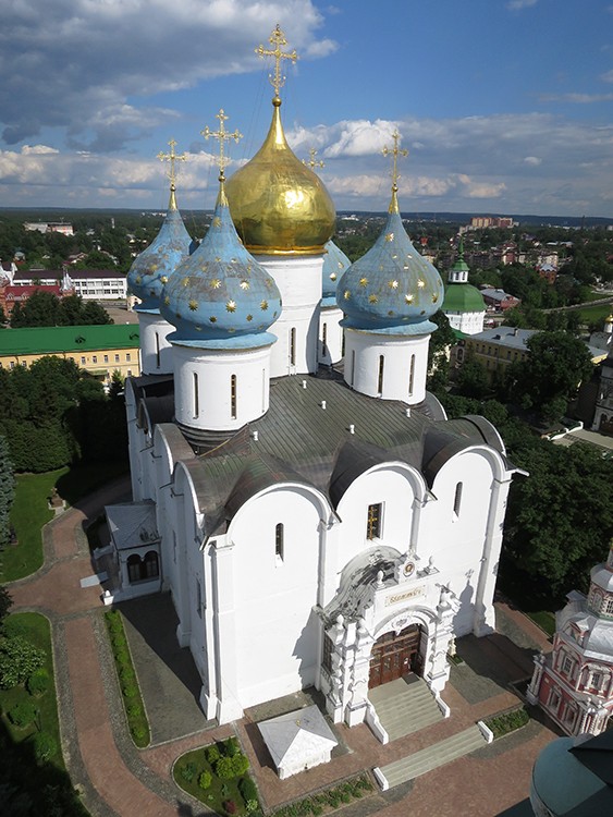 Сергиев Посад. Троице-Сергиева Лавра. Собор Успения Пресвятой Богородицы. фасады