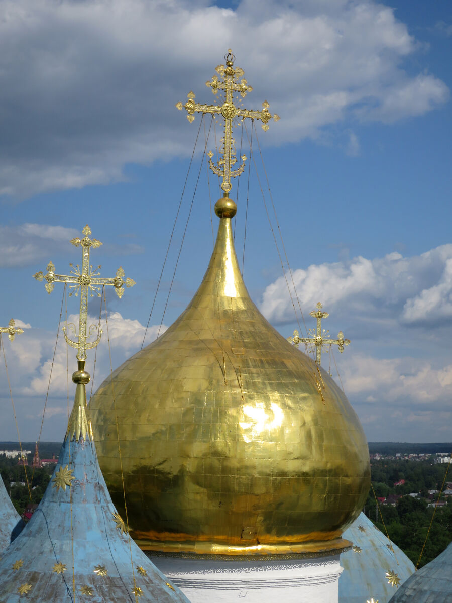 Троице-Сергиева Лавра. Собор Успения Пресвятой Богородицы, Сергиев Посад (Сергиево-Посадский городской округ, Московская область). архитектурные детали