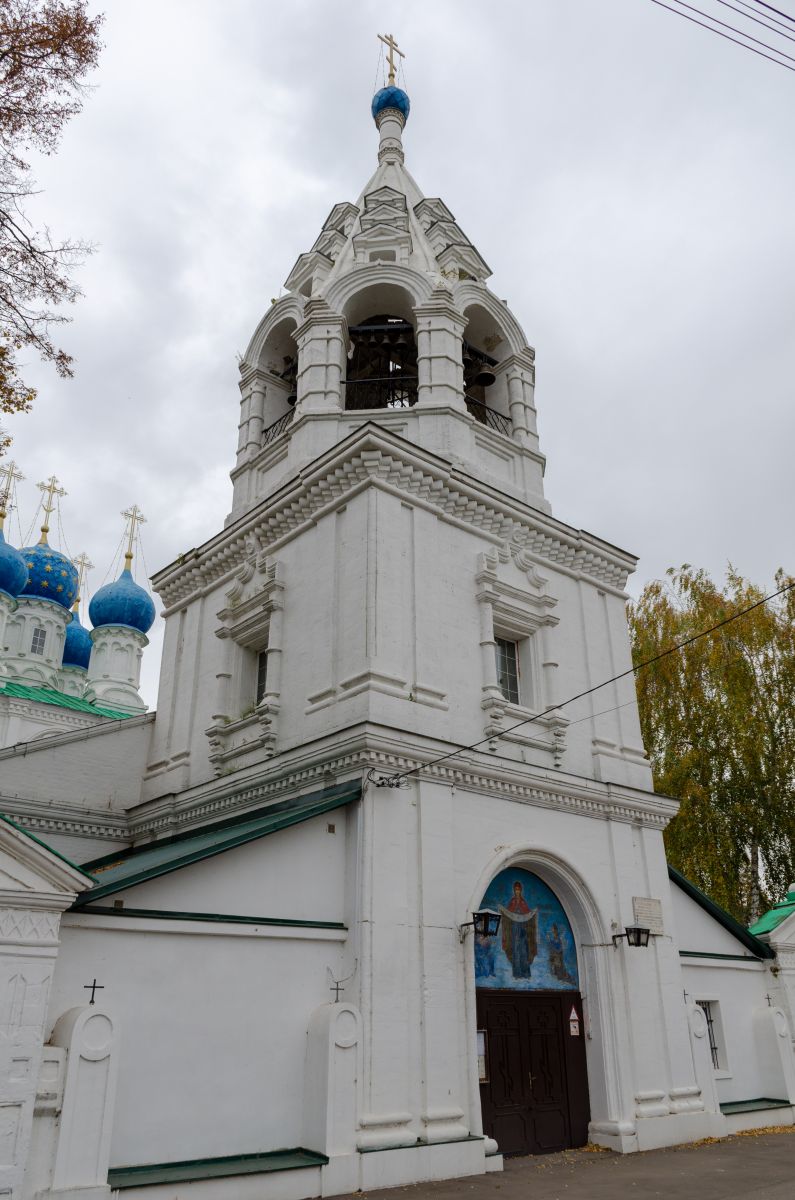 Зелёная Слобода. Церковь Покрова Пресвятой Богородицы. архитектурные детали