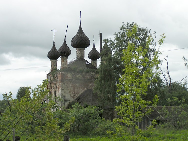 Церковь Воскресения Христова, Григорцево (Нерехтский район, Костромская область). фасады