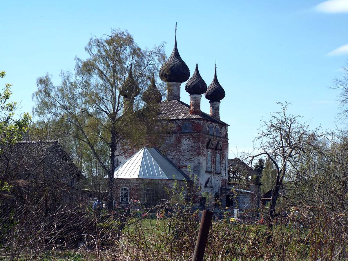 Церковь Воскресения Христова, Григорцево (Нерехтский район, Костромская область). фасады