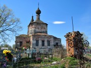 Церковь Рождества Христова, восточный фасад<br>, Рождествено, Некрасовский район, Ярославская область