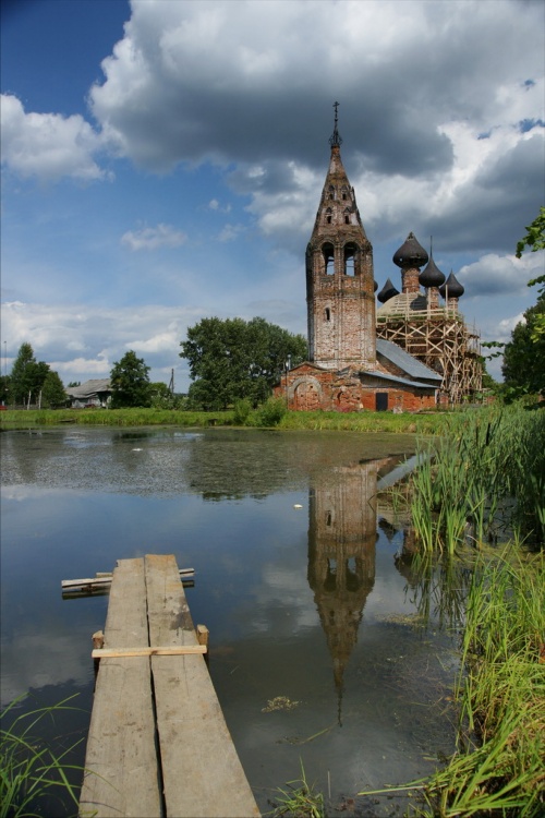 Церковь Михаила Архангела, Кувакино (Некрасовский район, Ярославская область). художественные фотографии