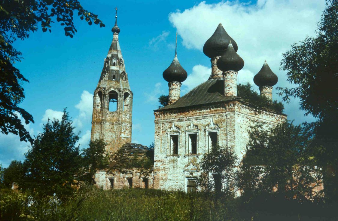 Кувакино. Церковь Михаила Архангела. фасады, 1996