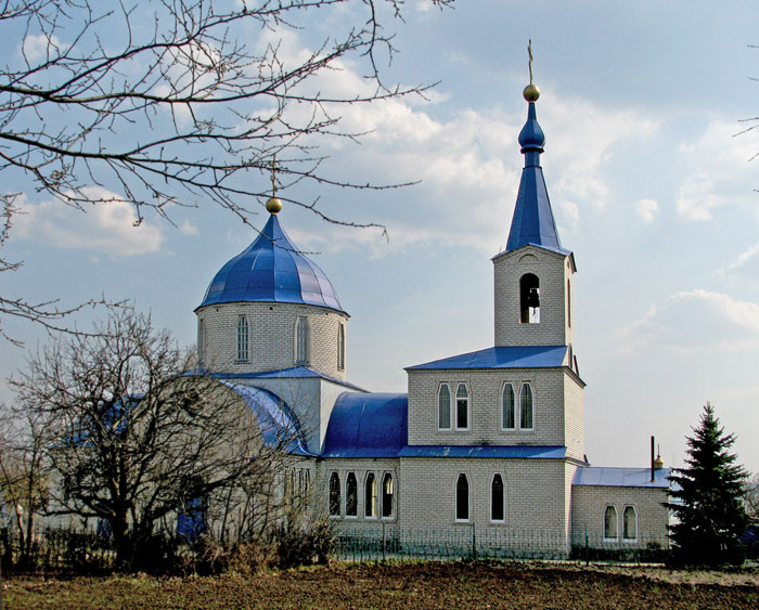 Новопокровка. Церковь Покрова Пресвятой Богородицы. фасады