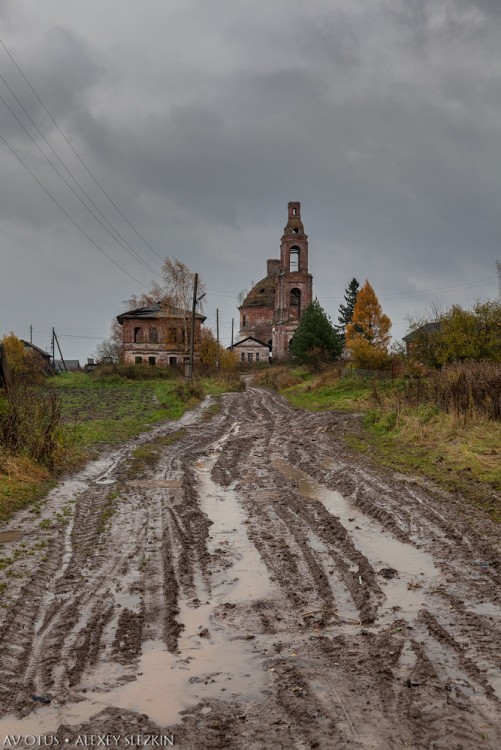 Церковь Богоявления Господня, Головинское (Сусанинский район, Костромская область). художественные фотографии