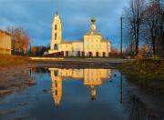 Собор Благовещения Пресвятой Богородицы, Утром, после дождя<br>, Буй, Буйский район, Костромская область