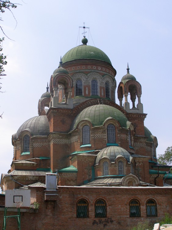 Церковь Александра Невского (новая), Новочеркасск (Новочеркасск, город, Ростовская область). фасады, Вид с восточной стороны. Апсида.