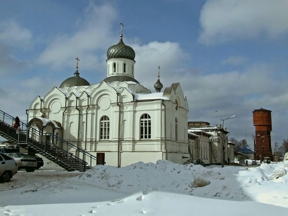 Буй. Церковь Николая Чудотворца при железнодорожном вокзале. фасады