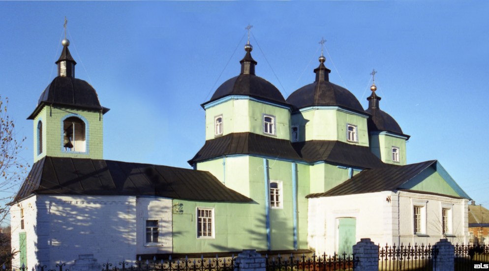 Ольшаны. Церковь Николая Чудотворца. фасады