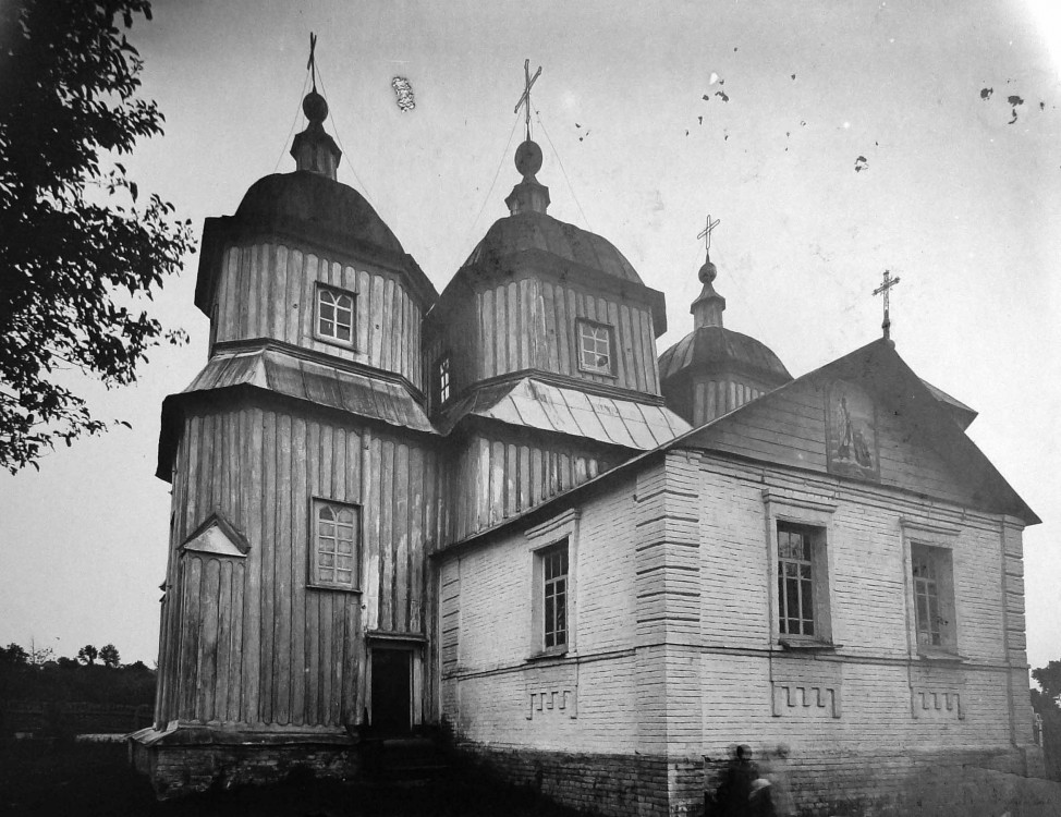 Церковь Николая Чудотворца, Ольшаны (Харьковский район, Украина, Харьковская область). архивная фотография, Николаевская церковь. Фото С. Таранушенко, 1928 год 
