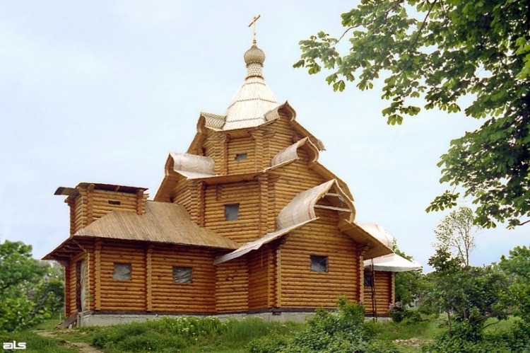 Церковь Симеона и Анны, Яковлевка (Харьковский район, Украина, Харьковская область). фасады, Строющийся новый храм