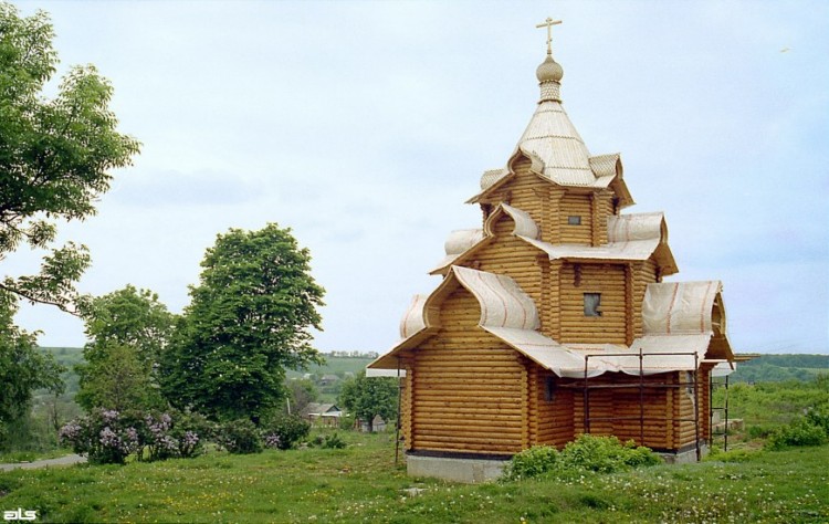 Яковлевка. Церковь Симеона и Анны. фасады, Строющийся новый храм