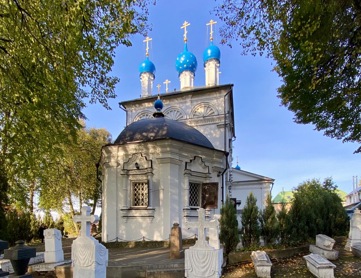 Церковь Рождества Пресвятой Богородицы, Верхнее Мячково (Раменский район и гг. Бронницы, Жуковский, Московская область). фасады, Вид с востока