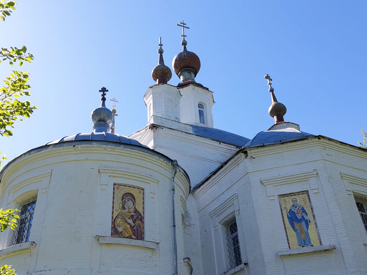Церковь Николая Чудотворца, Николополье (Гусь-Хрустальный район и г. Гусь-Хрустальный, Владимирская область). архитектурные детали