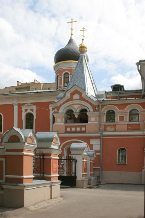 Церковь Святителей Московских в Троицком подворье, Мещанский (Центральный административный округ (ЦАО), г. Москва). фасады