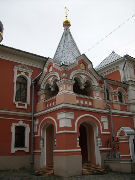 Церковь Святителей Московских в Троицком подворье, Мещанский (Центральный административный округ (ЦАО), г. Москва). фасады