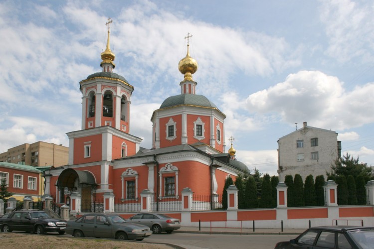 Мещанское подворье. Церковь Троицы Живоначальной в Троицкой слободе, Мещанский (Центральный административный округ (ЦАО), г. Москва). фасады