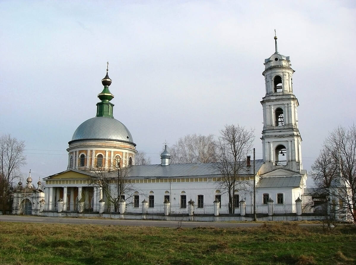 Церковь Илии Пророка, Палищи (Гусь-Хрустальный район и г. Гусь-Хрустальный, Владимирская область). фасады