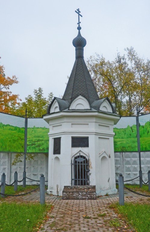 Часовня в память первой битвы с поляками в 1609 году, Кинешма (Кинешемский район, Ивановская область). художественные фотографии