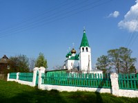 Церковь Воздвижения Креста Господня, , Воздвиженье, Заволжский район, Ивановская область