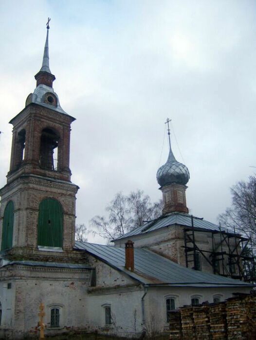 Семёновское. Церковь Казанской иконы Божией Матери. фасады