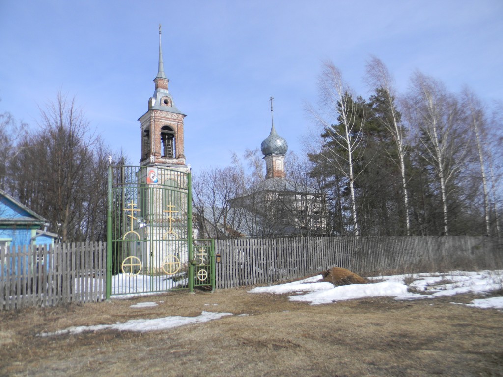 Семёновское. Церковь Казанской иконы Божией Матери. фасады