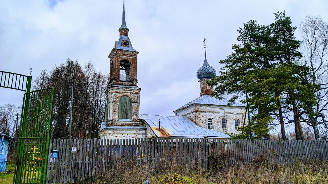 Церковь Казанской иконы Божией Матери, Семёновское (Заволжский район, Ивановская область). фасады