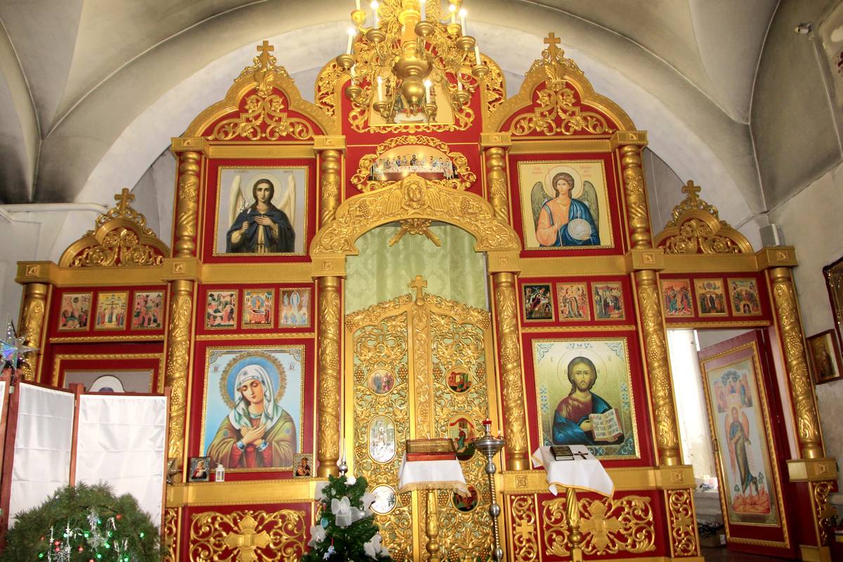 Правый придел., интерьер и убранство. Церковь Успения Пресвятой Богородицы, Наволоки (Кинешемский район, Ивановская область)