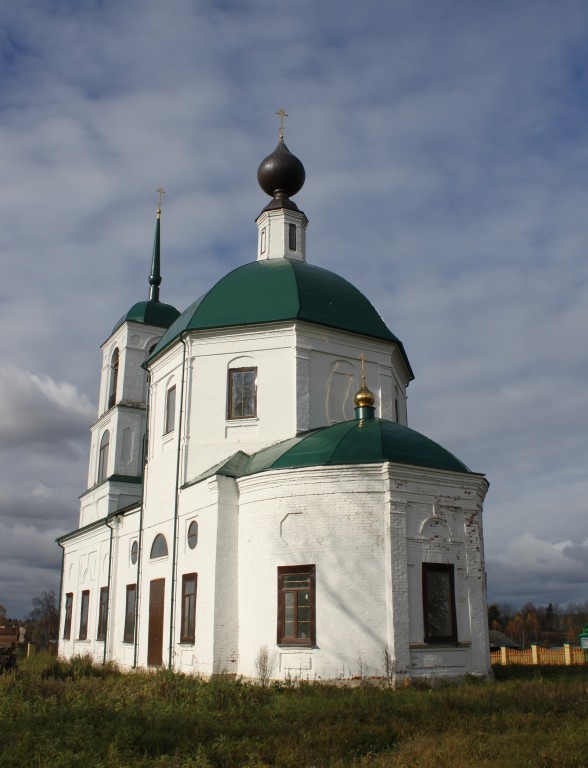 Новое. Церковь Николая Чудотворца. фасады