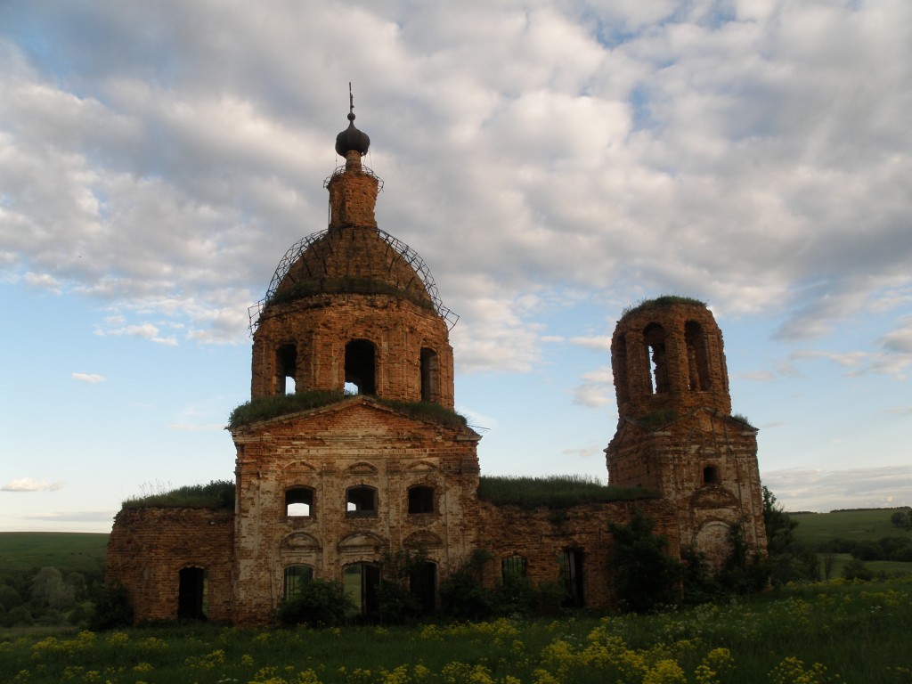 Церковь Богоявления Господня, Киселёво (Корсаковский район, Орловская область). фасады
