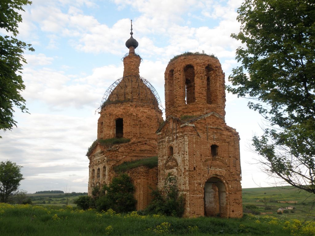 Церковь Богоявления Господня, Киселёво (Корсаковский район, Орловская область). фасады
