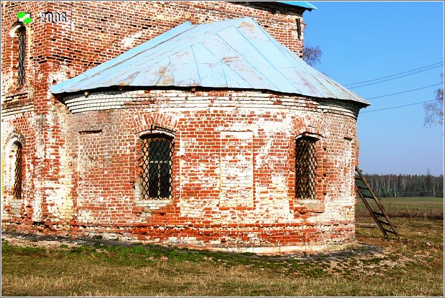 Церковь Воскресения Христова, Павловское (Ковровский район и г. Ковров, Владимирская область). архитектурные детали, Апсида