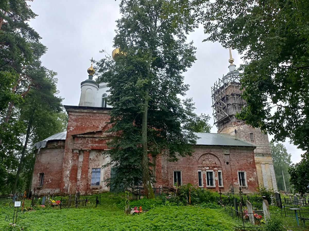 фасады. Церковь Троицы Живоначальной, Тимофеевское (Дмитриевский погост) (Судогодский район, Владимирская область)