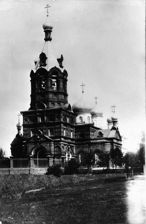 Собор Троицы Живоначальной, Раменское (Раменский район и гг. Бронницы, Жуковский, Московская область). архивная фотография, 1890—1915 год с http://humus.dreamwidth.org/9992005.html?view=top-only