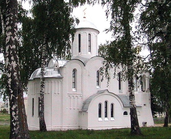Церковь Рождества Пресвятой Богородицы, Балакирево (Александровский район, Владимирская область). фасады, Общий вид с севера