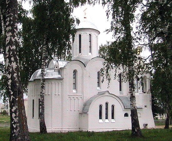 Балакирево. Церковь Рождества Пресвятой Богородицы. фасады, Общий вид с севера