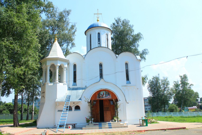 Церковь Рождества Пресвятой Богородицы, Балакирево (Александровский район, Владимирская область). фасады, Вид с запада.