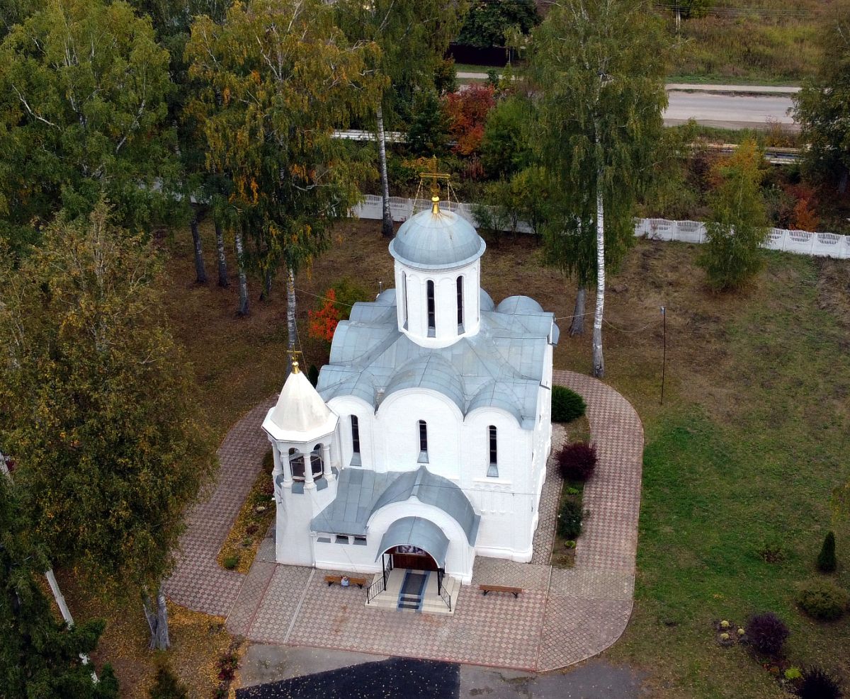 Церковь Рождества Пресвятой Богородицы, Балакирево (Александровский район, Владимирская область). общий вид в ландшафте