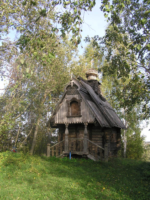 Часовня Тихвинской иконы Божией Матери, Посадница (Волховский район, Ленинградская область). фасады