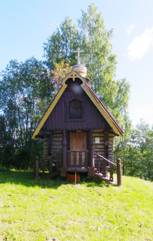 Часовня Тихвинской иконы Божией Матери, Посадница (Волховский район, Ленинградская область). фасады