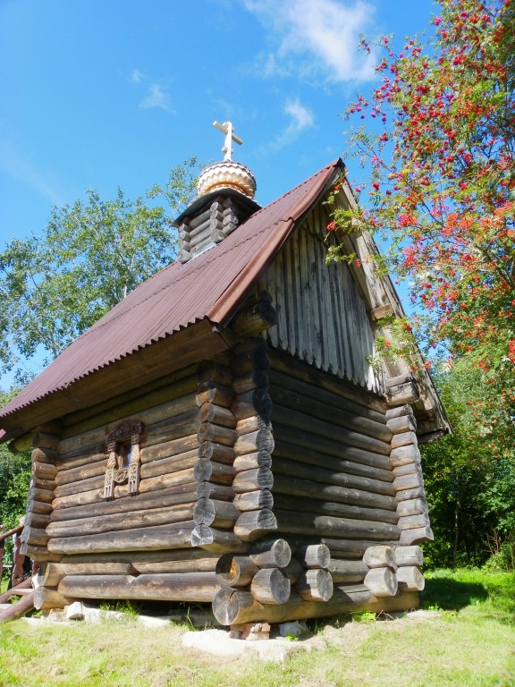 Часовня Тихвинской иконы Божией Матери, Посадница (Волховский район, Ленинградская область). фасады