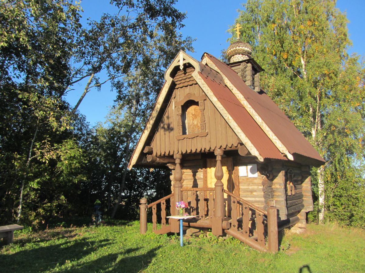 Часовня Тихвинской иконы Божией Матери, Посадница (Волховский район, Ленинградская область). фасады