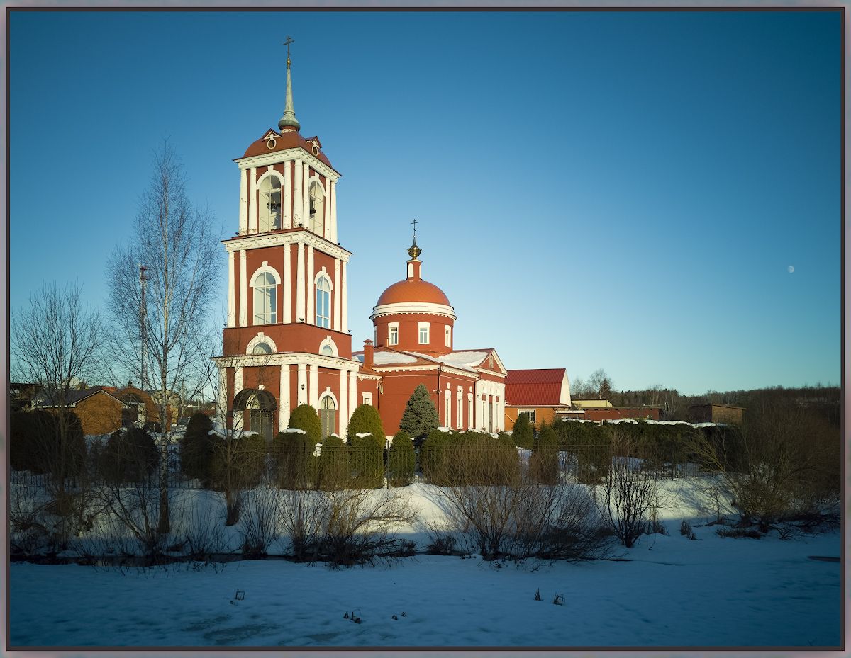 Алёшино. Церковь Георгия Победоносца. художественные фотографии