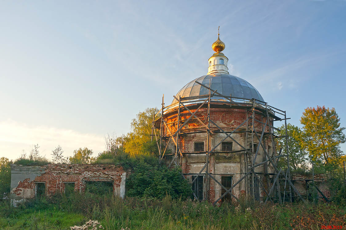 Церковь Рождества Христова, Обжериха (Юрьевецкий район, Ивановская область). фасады