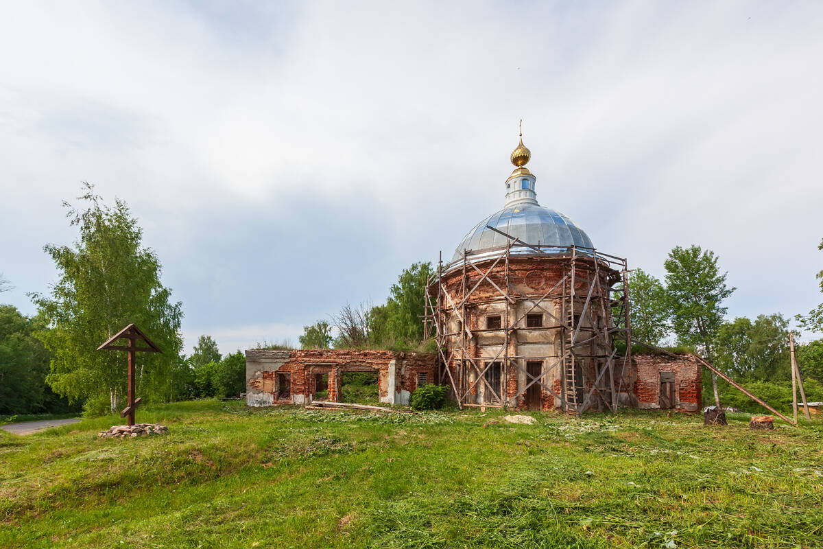 Церковь Рождества Христова, Обжериха (Юрьевецкий район, Ивановская область). фасады