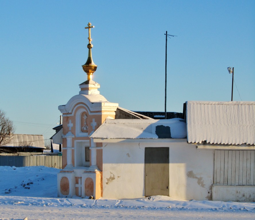 Церковь Преображения Господня, Нагорье (Переславский район и г. Переславль-Залесский, Ярославская область). архитектурные детали, северо-западная башенка ограды