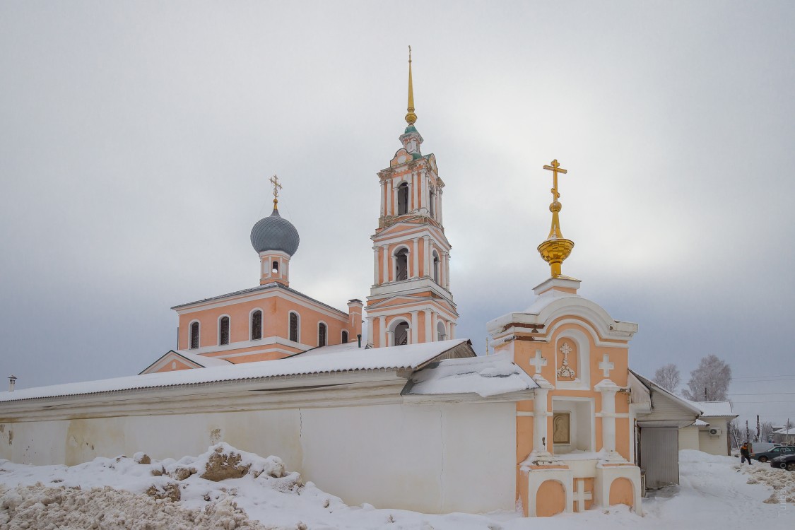 Нагорье. Церковь Спаса Преображения. фасады