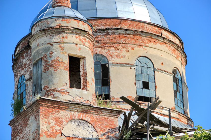 Воскресенское. Церковь Воскресения Словущего. архитектурные детали